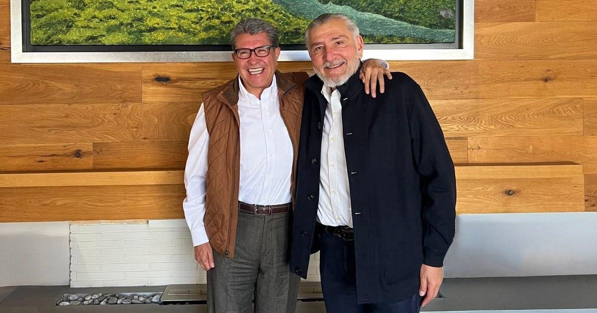 Monreal y Adán Augusto se dan la mano