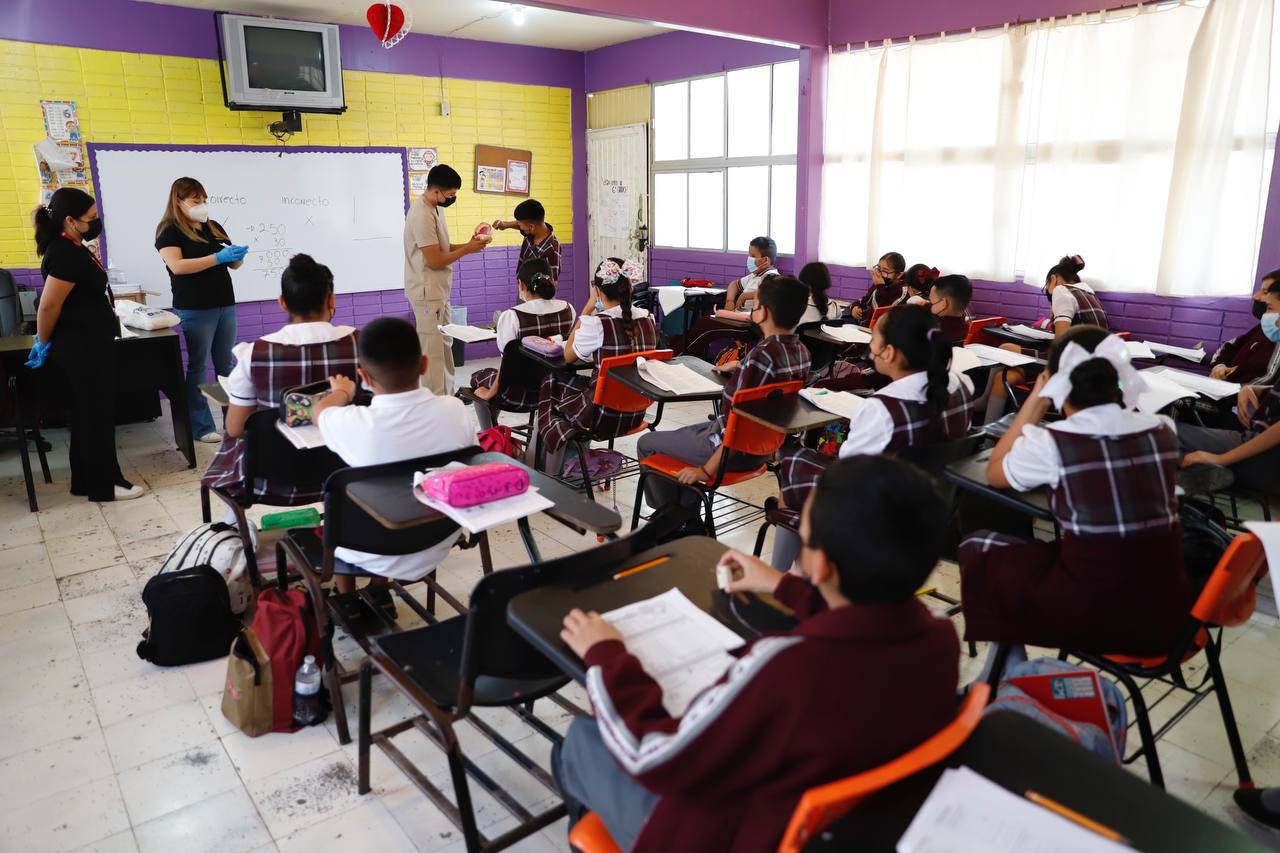 Valles de Anáhuac tendrá una escuela nueva; construyen aulas en otros planteles