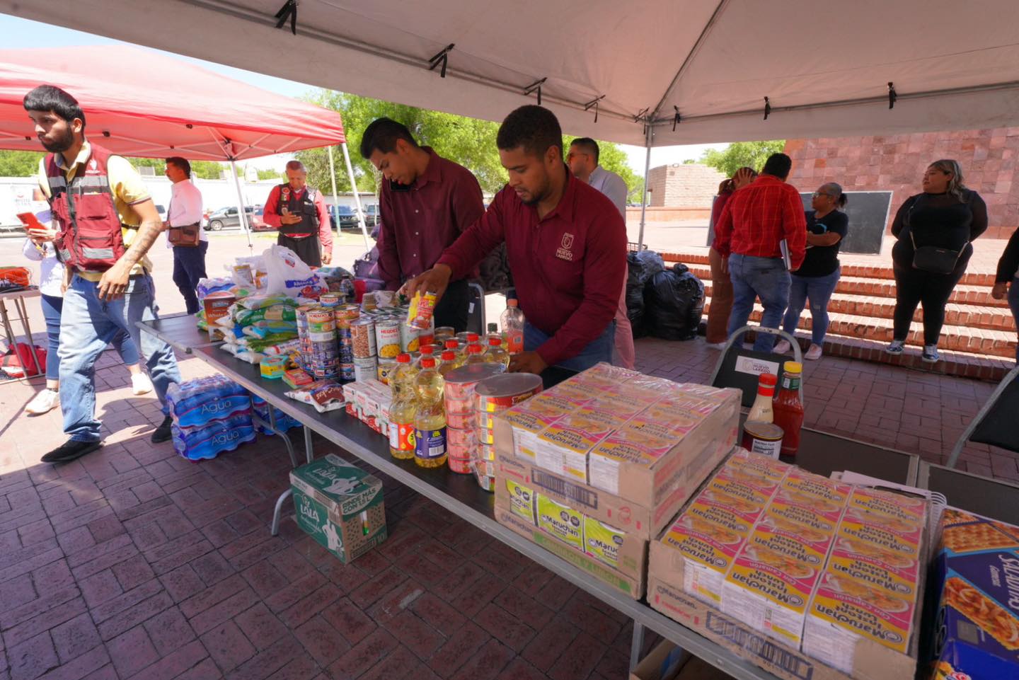 Se solidariza gobierno de Nuevo Laredo con damnificados de Reynosa