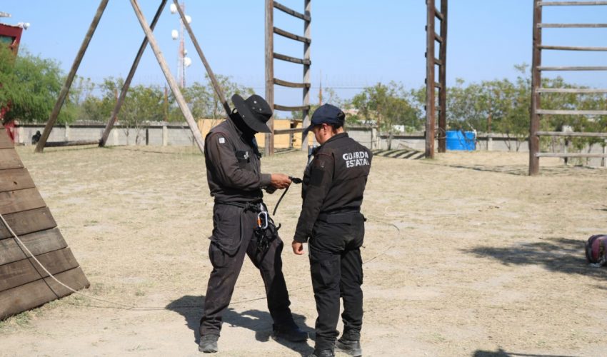 Continúa Guardia Estatal capacitándose en medicina táctica policial