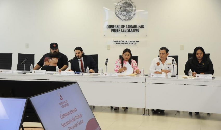 Destaca secretario del trabajo crecimiento de empleos formales y protección de los derechos laborales en Tamaulipas durante glosa del Tercer Informe de Gobierno