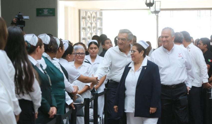 Impulsa Américo mejores condiciones para personal de enfermería de Tamaulipas