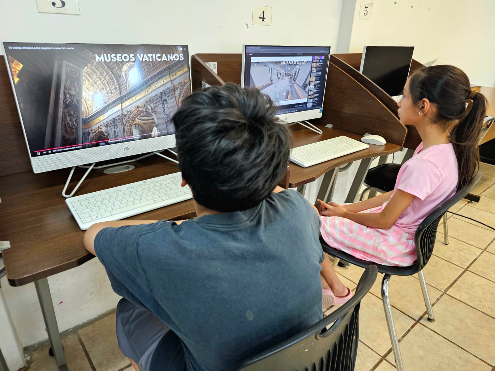 Museos del mundo al alcance virtual de los niños en bibliotecas de Nuevo Laredo