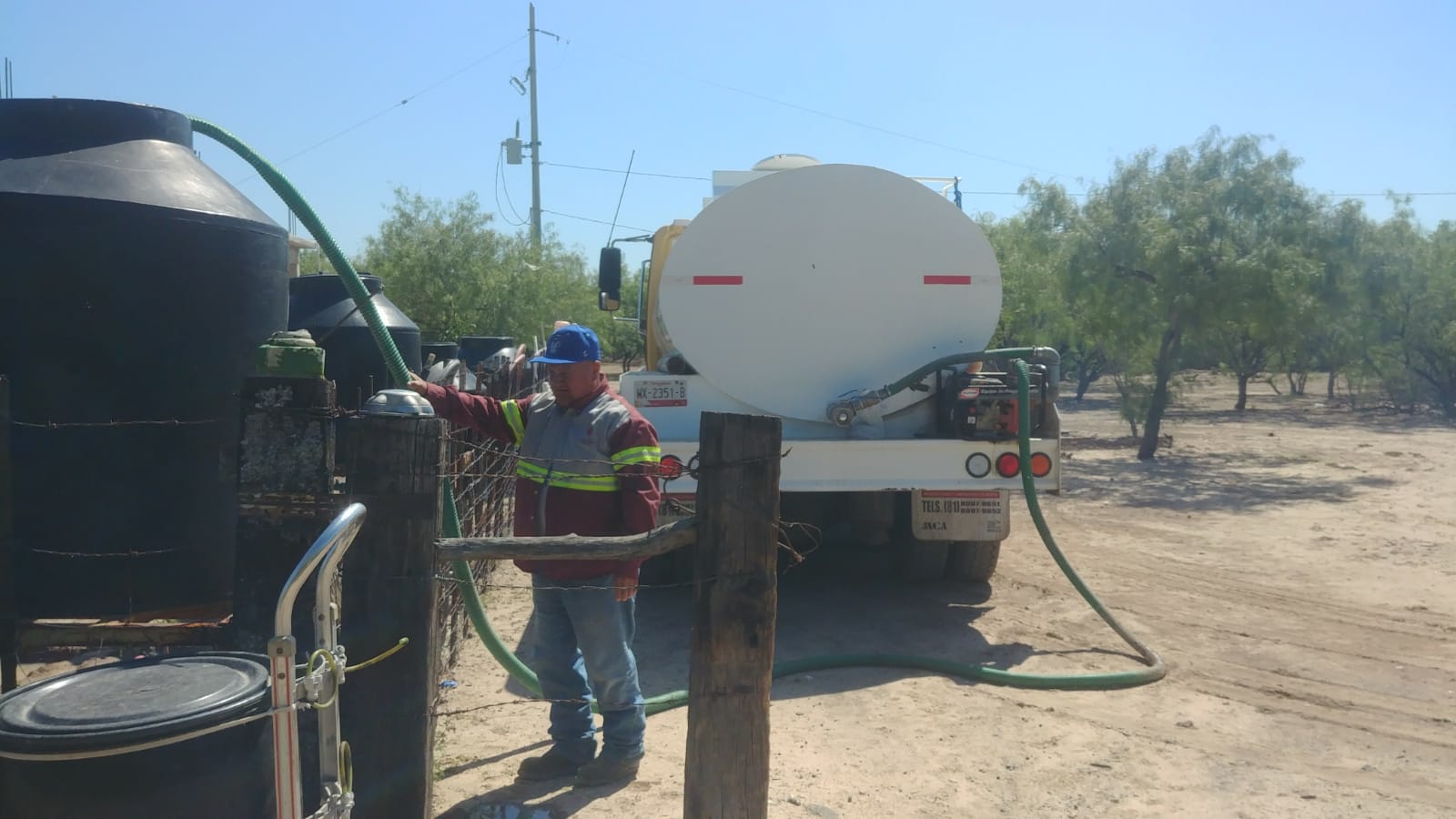 Colonias y ejidos de la periferia cuentan con servicio de pipas ante ausencia de agua entubada