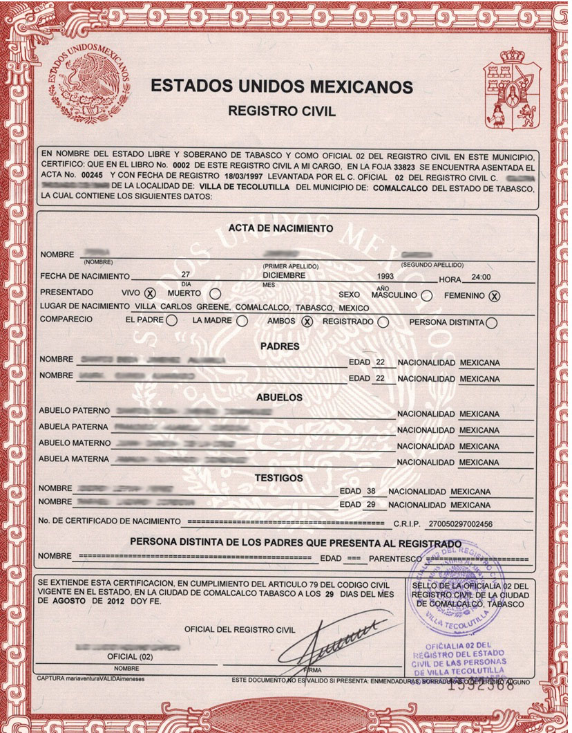 Realizan 120 correcciones administrativas en registro civil