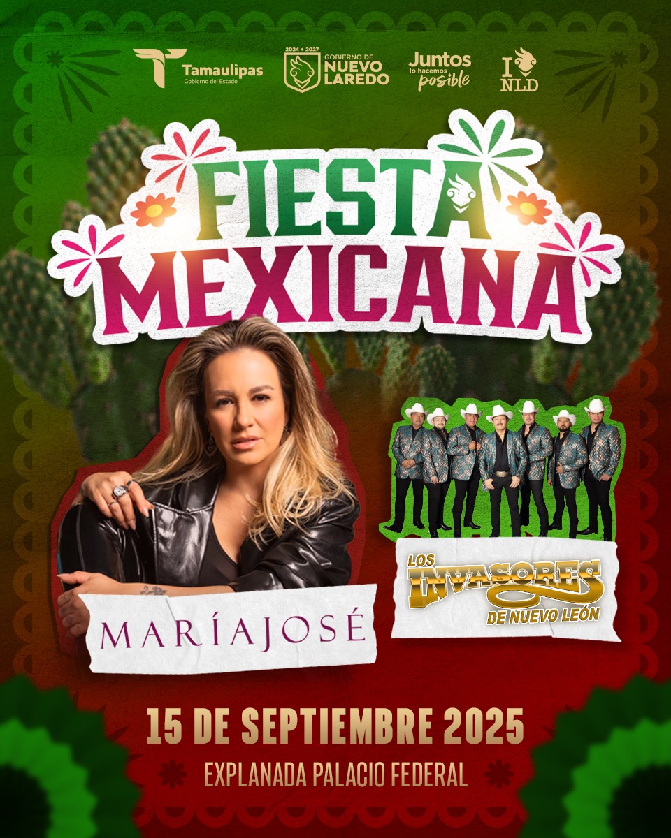 María José y Los Invasores de Nuevo León estarán en la fiesta del Grito de Independencia