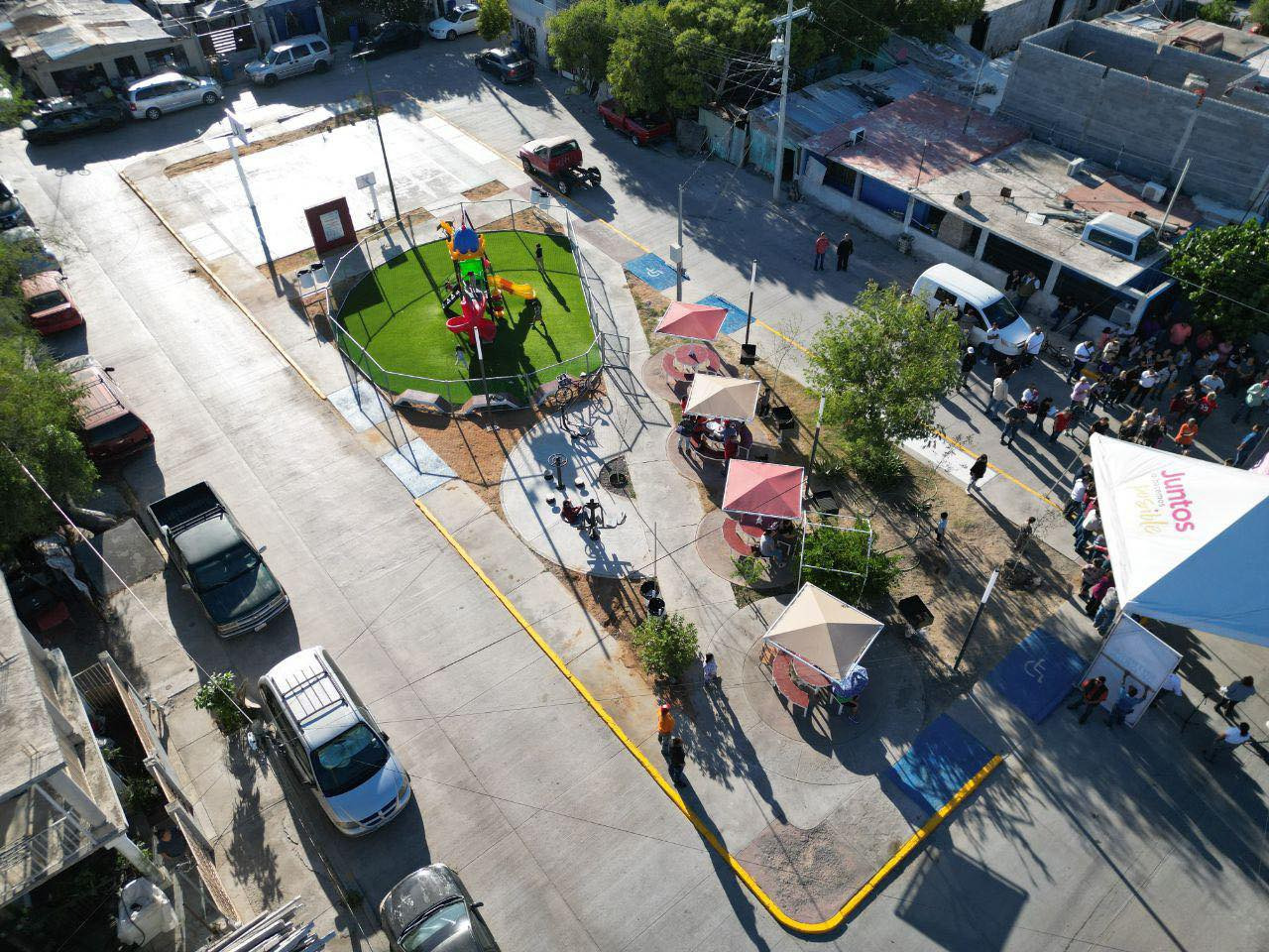 Rescate de espacios públicos fortalece la unión vecinal en la Nueva Era