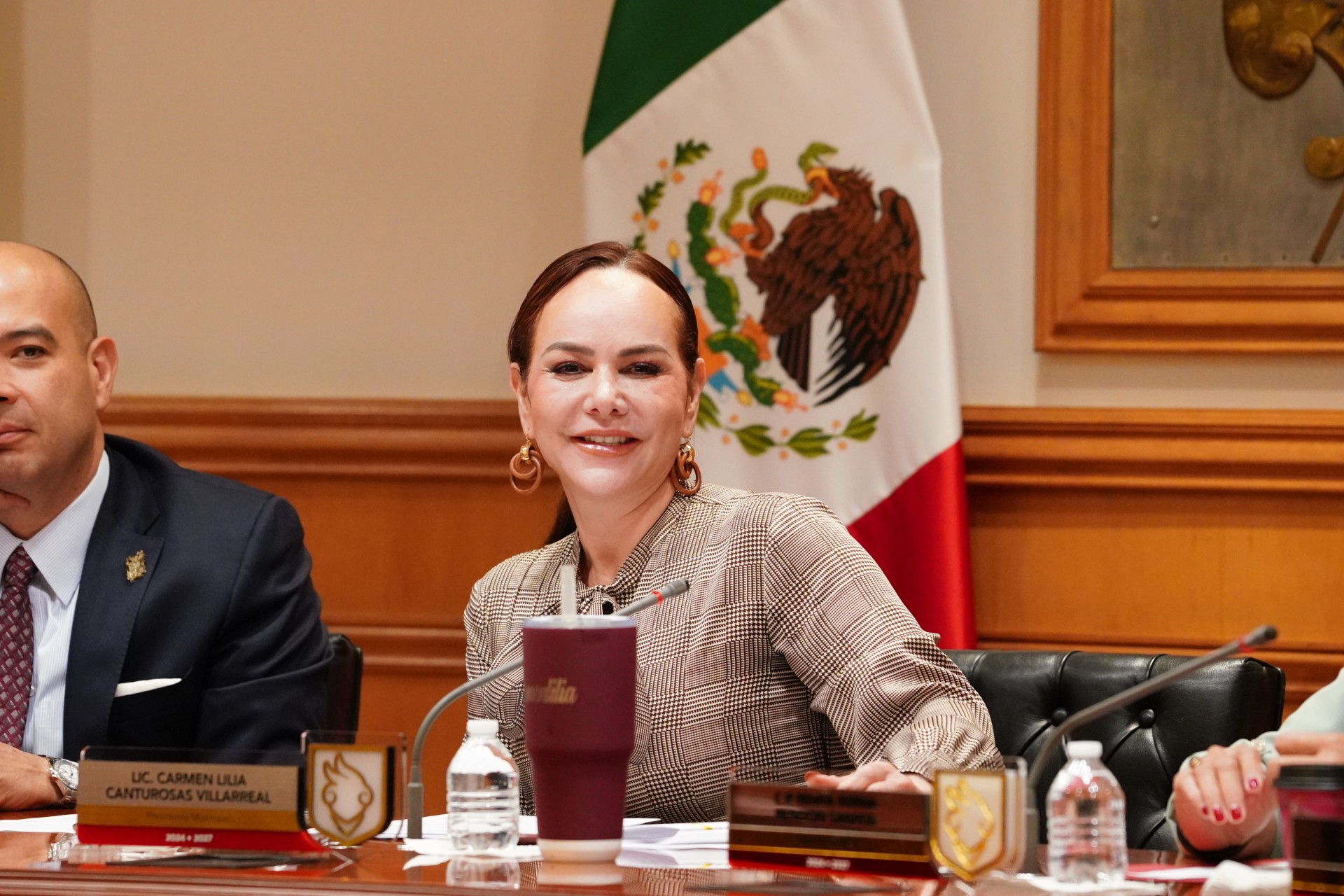 Liderazgo estrategico de Nuevo Laredo fortalecen la sinergia con los gobiernos federal y estatal: Carmen Lilia