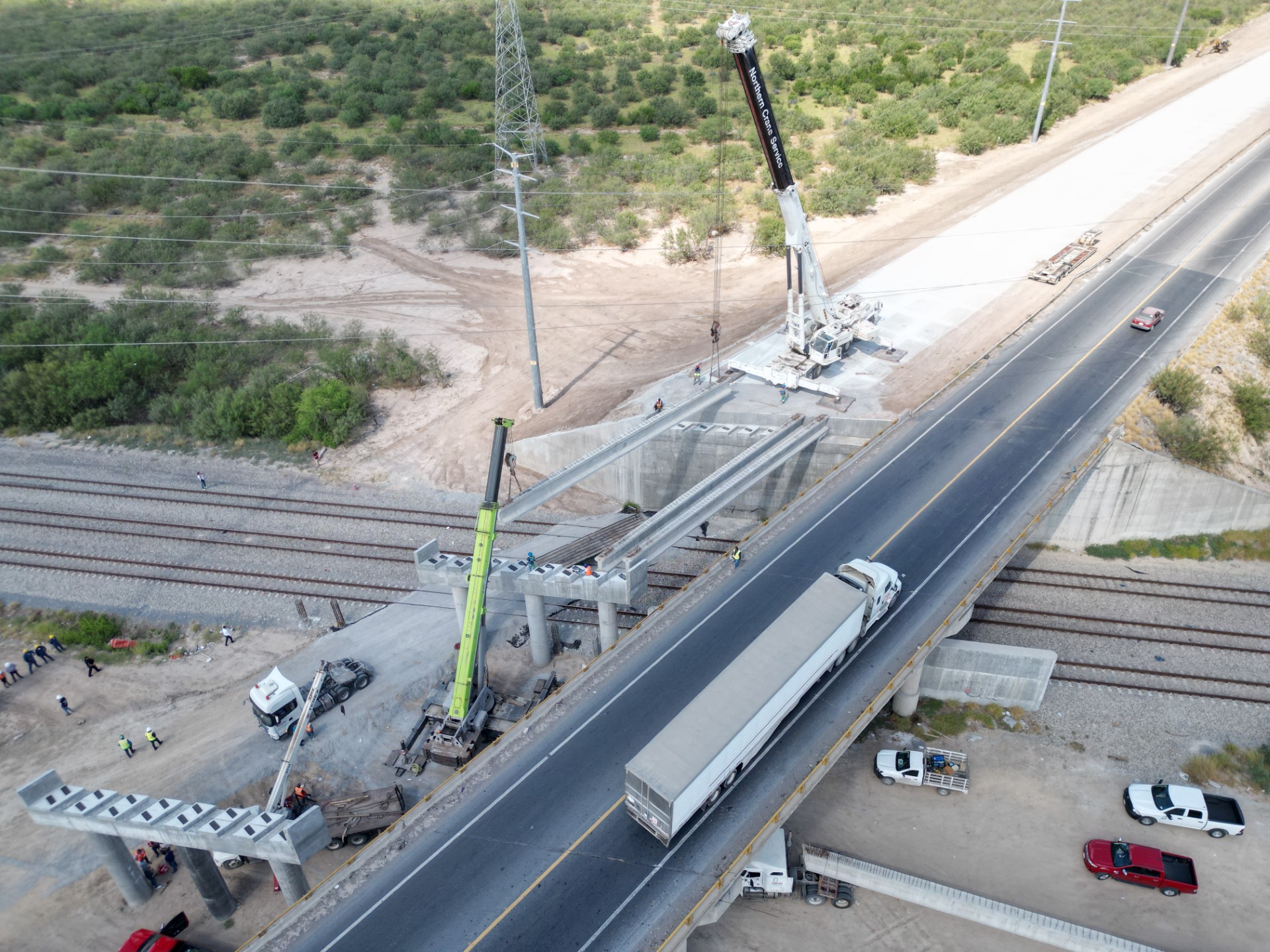 Obras de rehabilitación del puente en Mex2 fortalecen el comercio y la conectividad de la ciudad