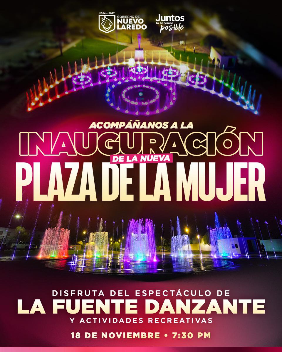 Reabrirán la plaza de la mujer el 18 de noviembre