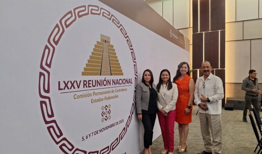 Presente Tamaulipas en la LXXV Reunión Nacional de la Comisión permanente de contralores