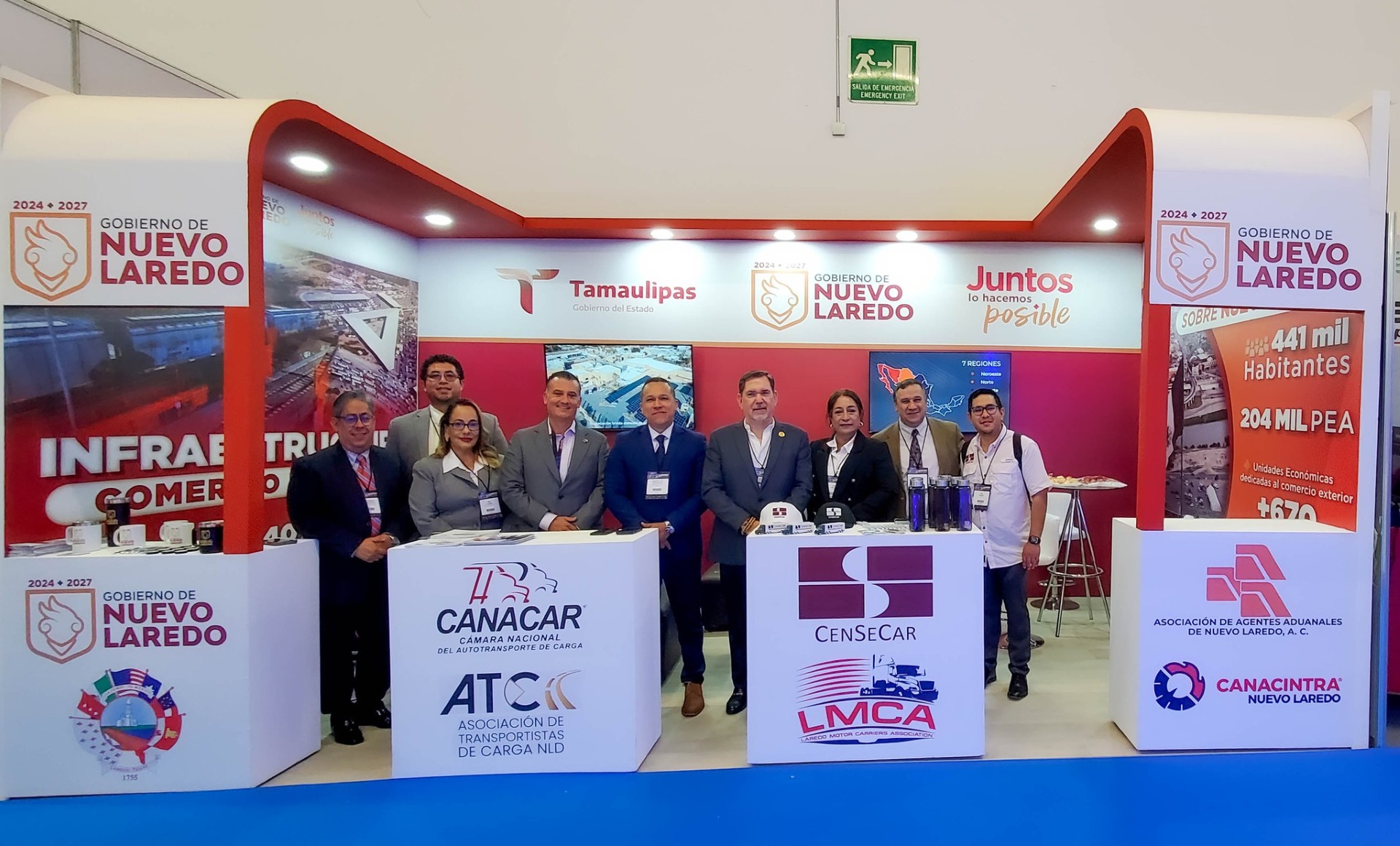 Se fortalece Nuevo Laredo como capital logística en Expo Transporte ANPACT 2025