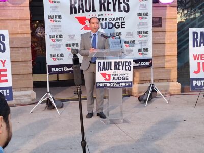 El tesorero Raúl Reyes se lanza para juez del Condado de Webb