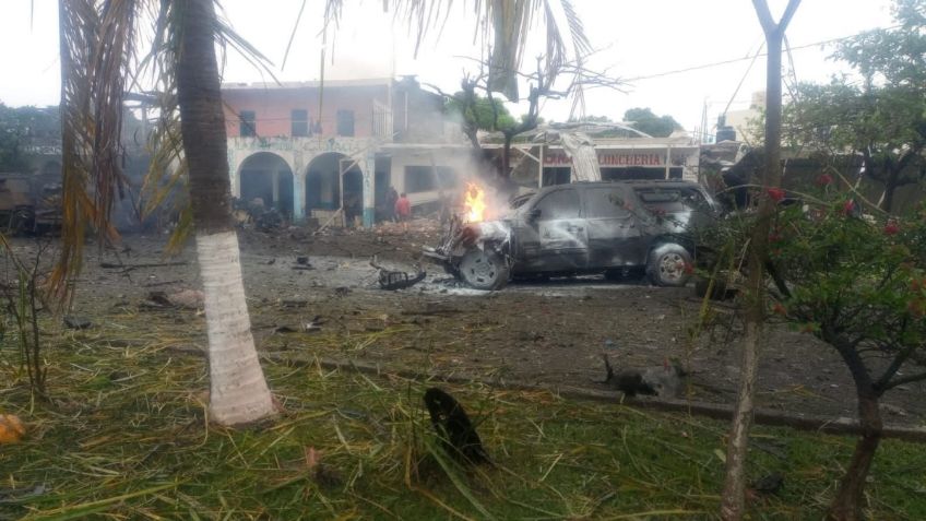 Estalla coche bomba en Michoacán
