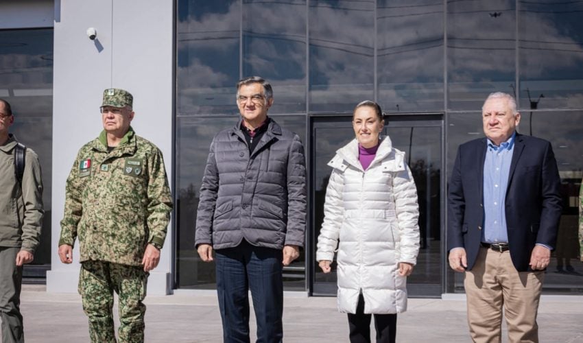 Inaugura presidenta la Agencia Nacional de Aduanas de México en Nuevo Laredo