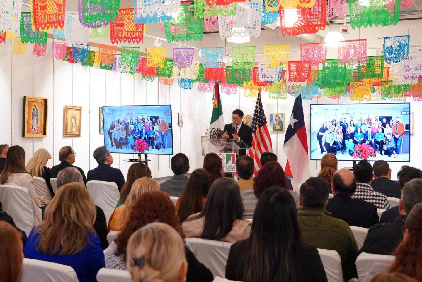 Informe del Consulado de México en Laredo, ejemplo de fortaleza binacional, destaca alcaldesa Carmen Lilia