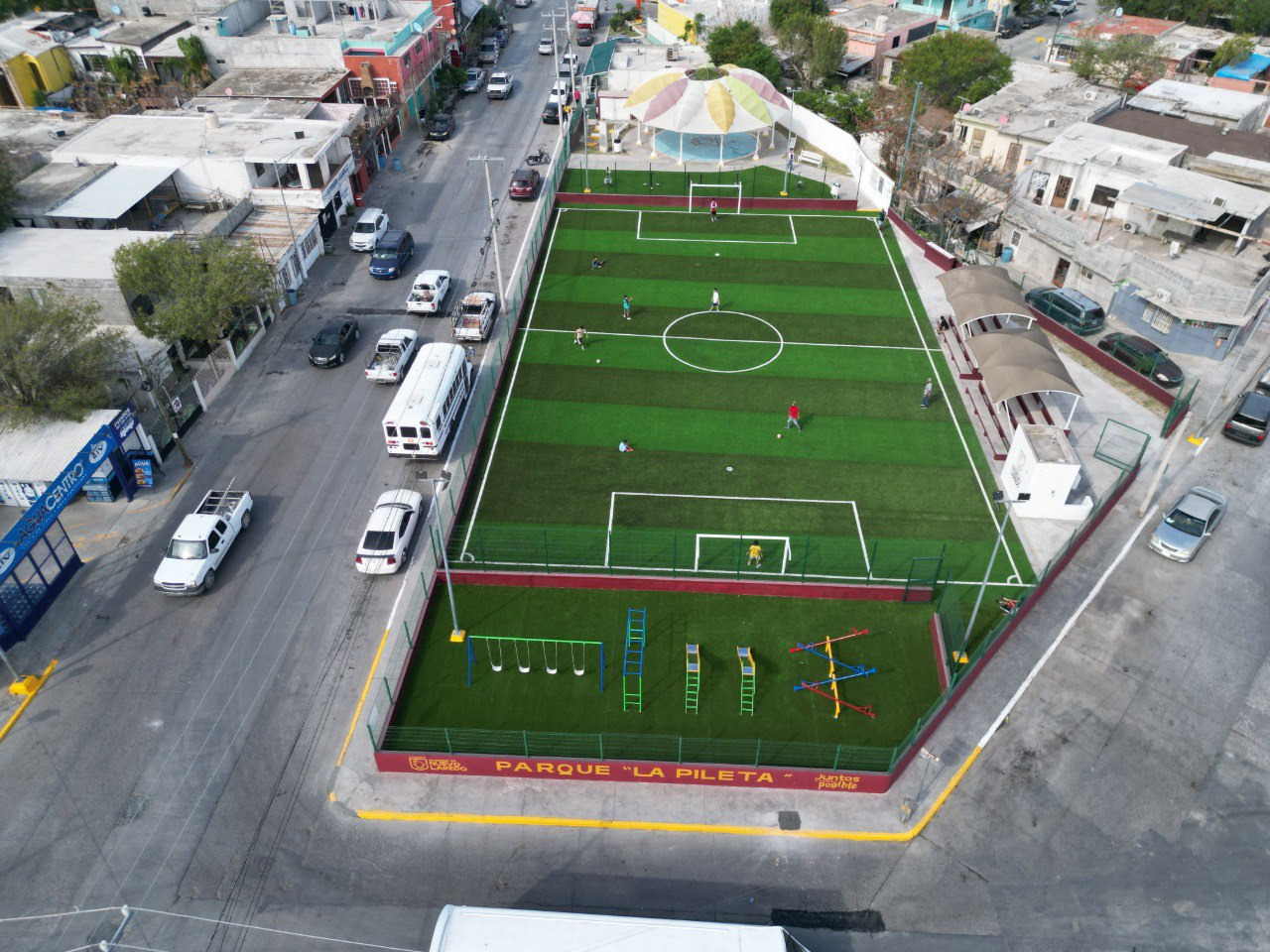 Recibe la Nueva Era obras de infraestructura deportiva