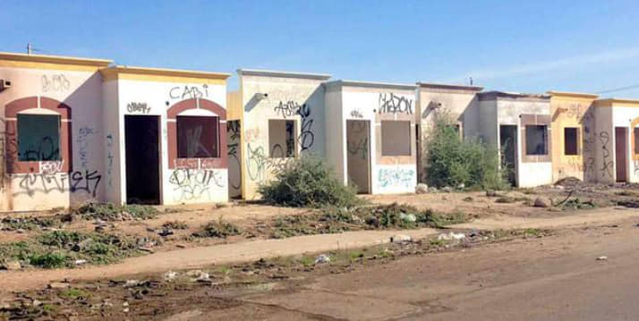 En el abandono cerca de 20 mil viviendas en colonias populares