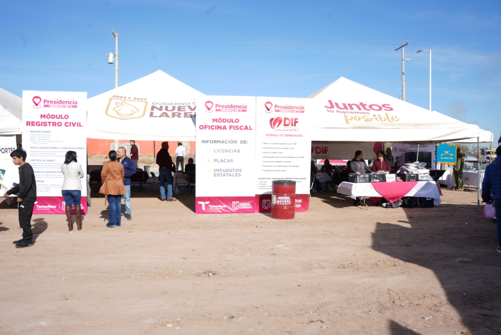 Llega a la colonia Los Artistas ‘Presidencia Cerquita de Ti’