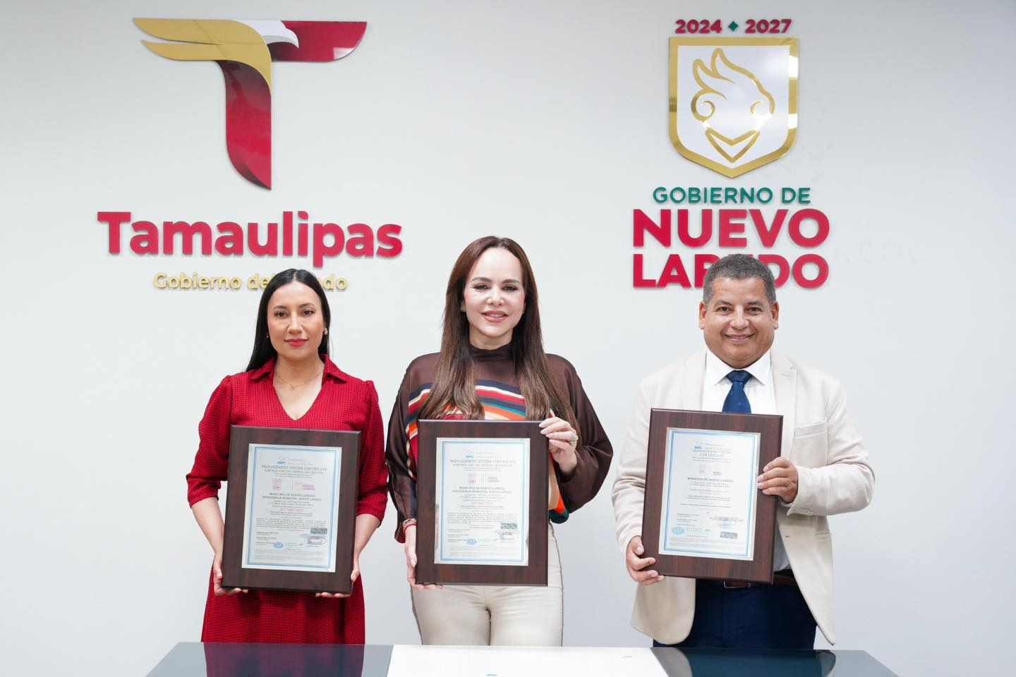 Triple certificación ISO en calidad, medio ambiente y anti soborno recibe Nuevo Laredo