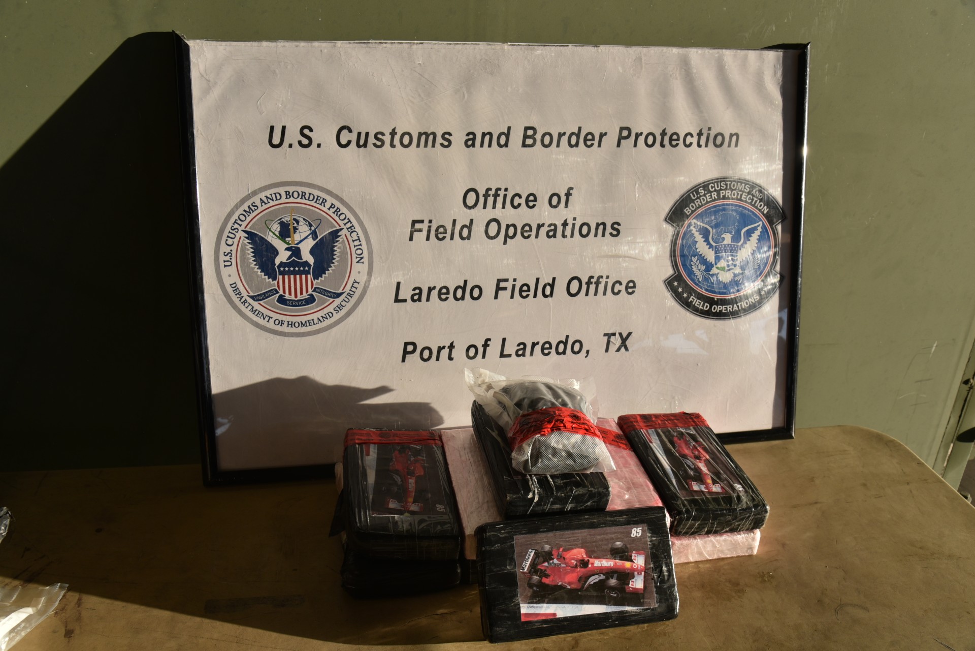 Decomisan en puentes internacionales droga por valor de 1.3 mdd