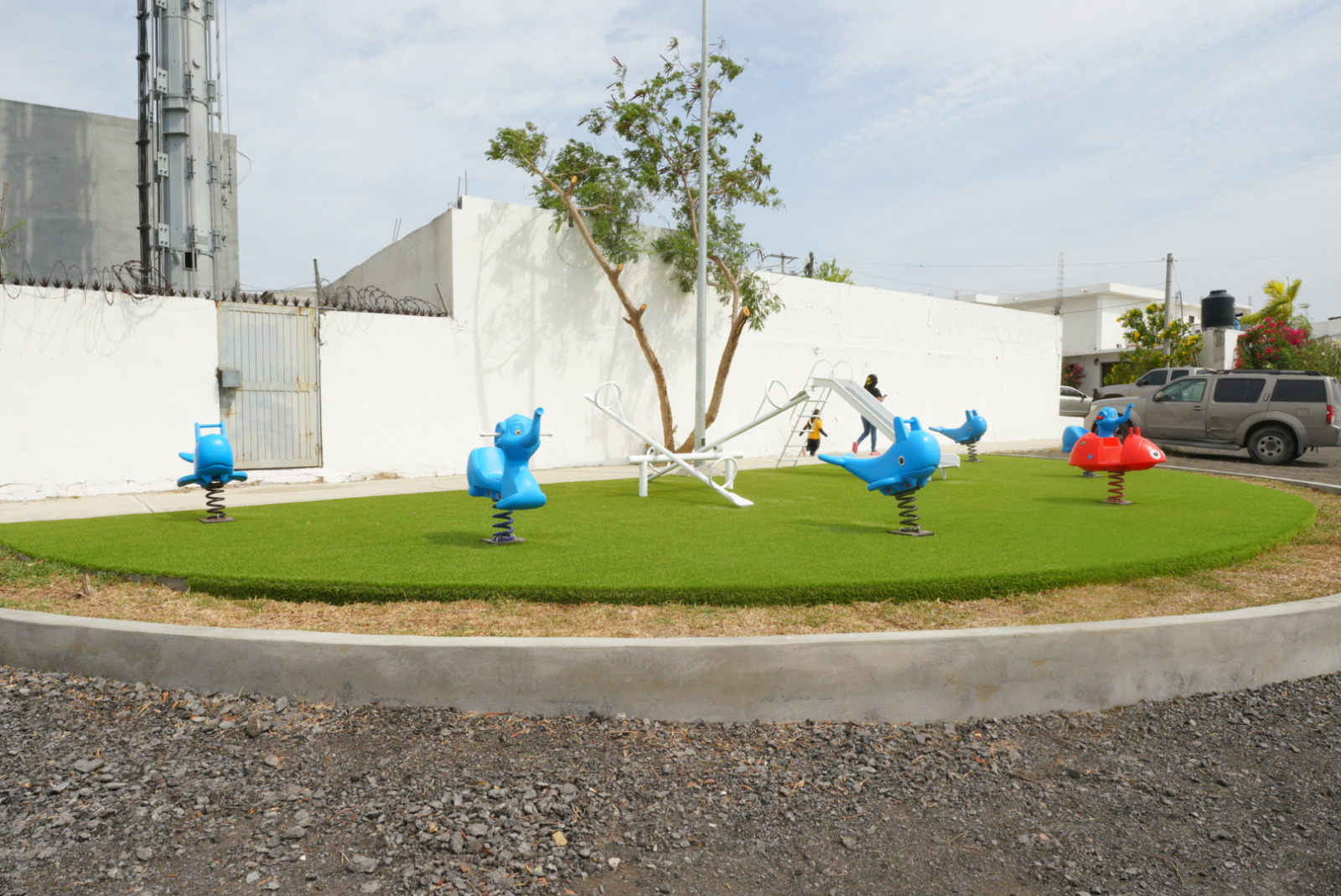 Inauguran nuevo espacio recreativo en la Benito Juárez