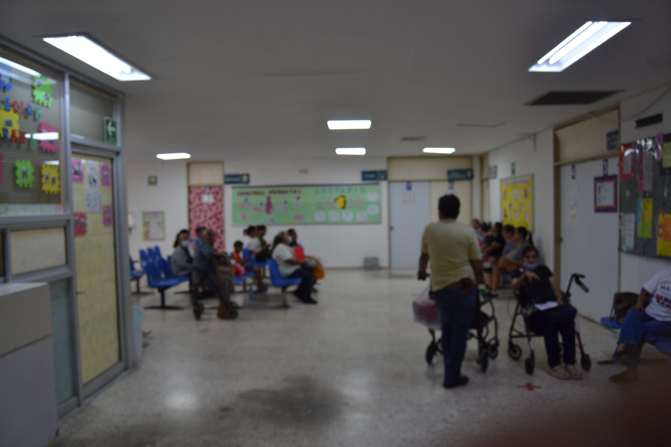 Cada mes acuden por atención médica al hospital general 500 personas