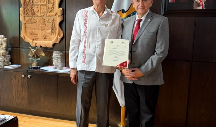 Designa gobernador Américo Villarreal a Ricardo Guerrero como nuevo secretario de salud
