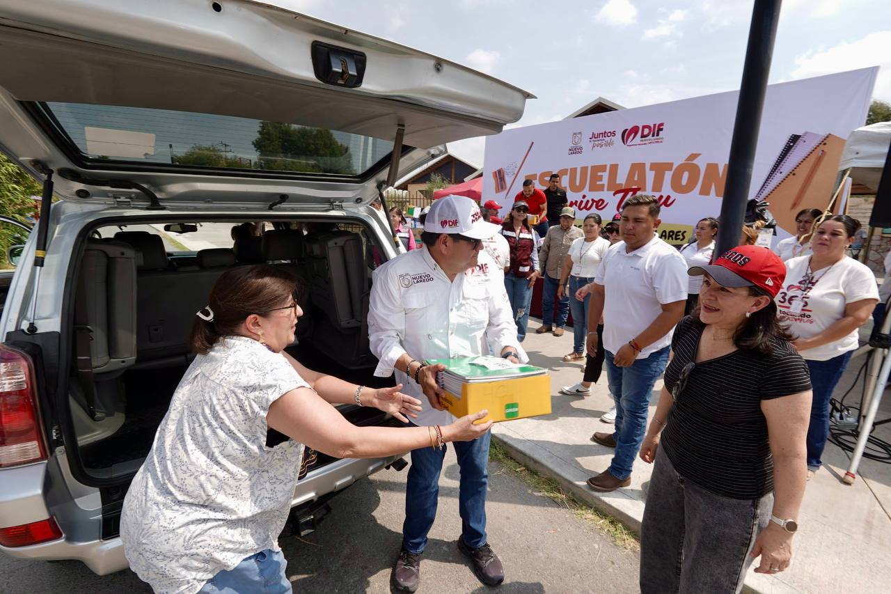 Organizan el escuelatón para llevar útiles escolares