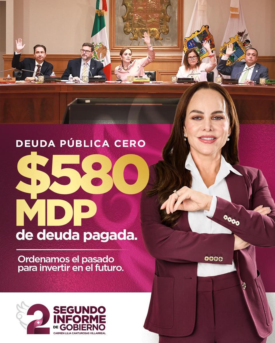 Hoy Nuevo Laredo tiene una nueva realidad financiera: Carmen Lilia Canturosas