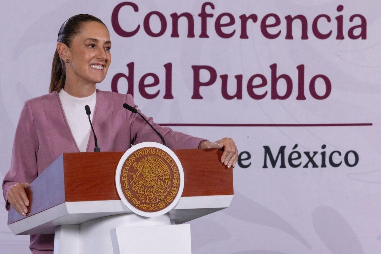 Destaca presidenta Sheinbaum mayor seguridad y prosperidad en Nuevo Laredo