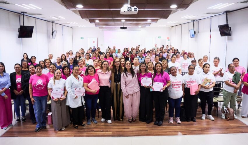 Más de 7 mil mujeres reciben atención del DIF Tamaulipas para prevenir y enfrentar el cáncer de mama