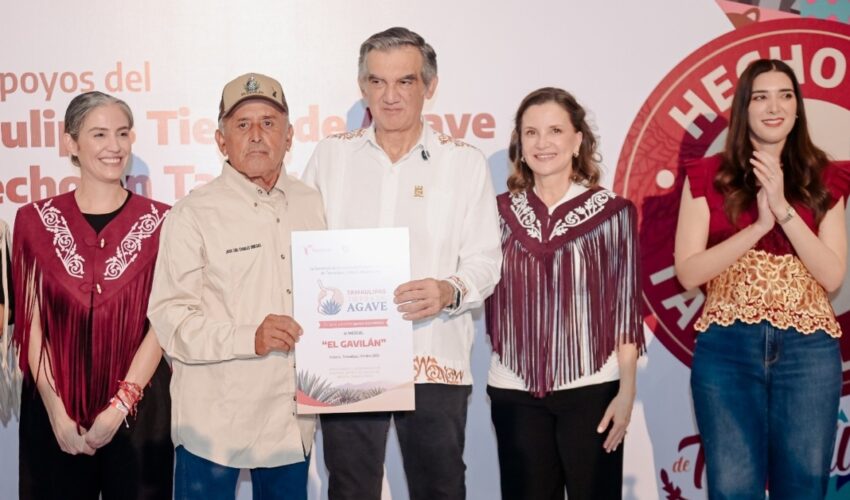 Impulsa Tamaulipas la cadena productiva del agave con apoyos po 8 millones de pesos