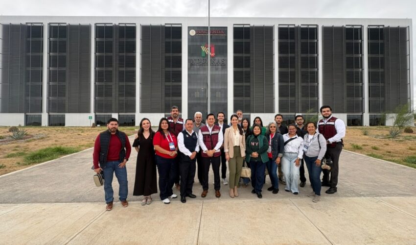 Presenta Tamaulipas proyectos de modernización del Puente del Comercio Mundial a delegación del COMCE