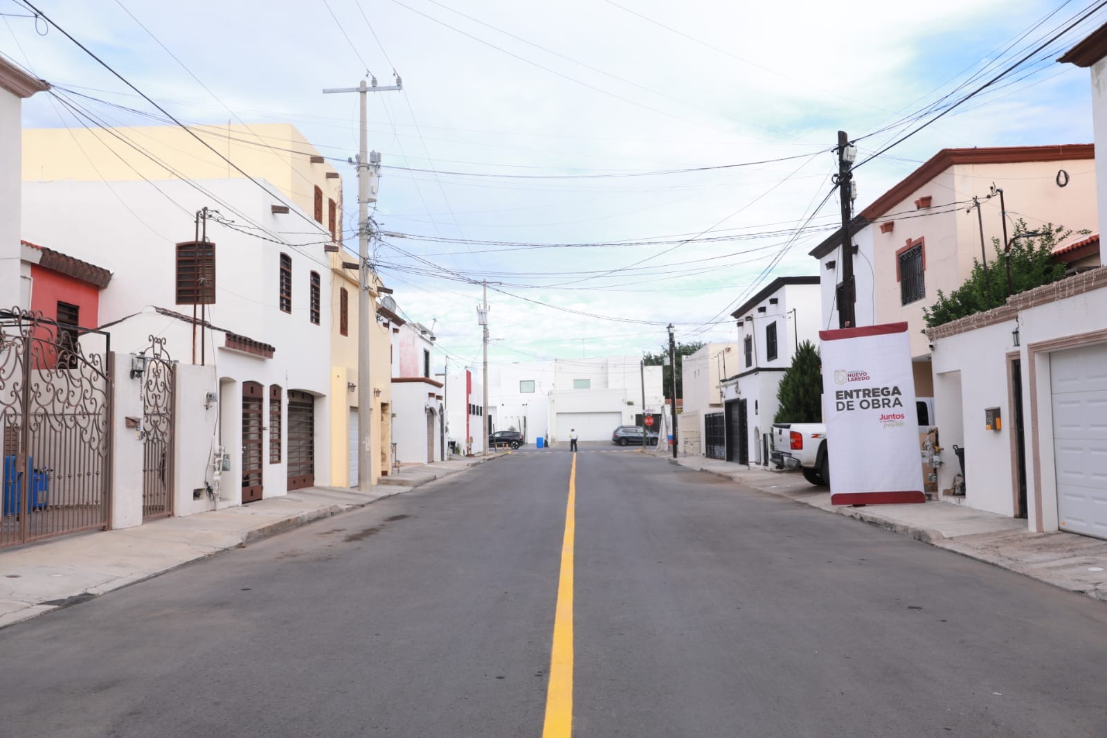 Sectores de N. Laredo se benefician con mejoramiento vial